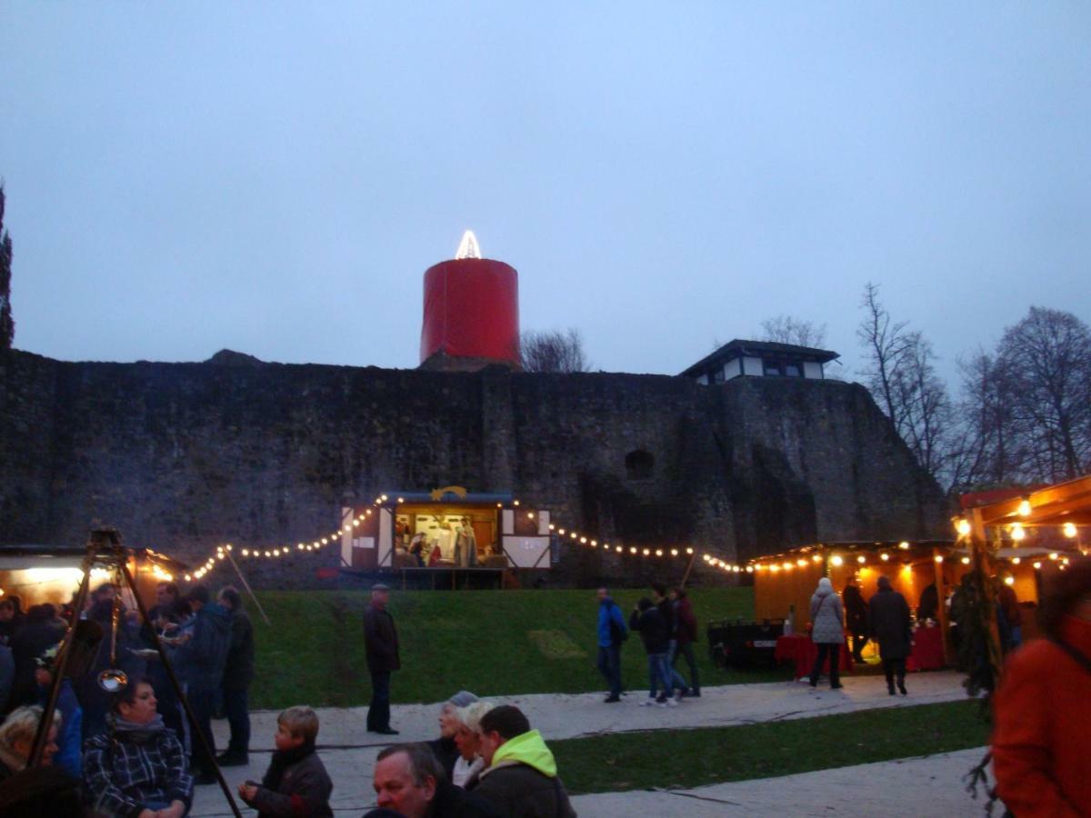 Ferienwohnung Mebes Polle Bagian luar foto